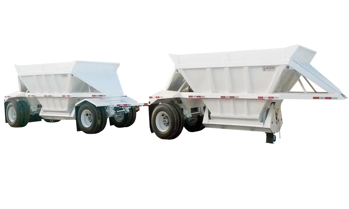 RANCO Steel Mini Bottom Dump Trailer